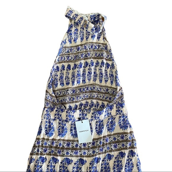 BOTEH Lazuli shirred halterneck jumpsuit romper size 1 - Picture 9 of 14